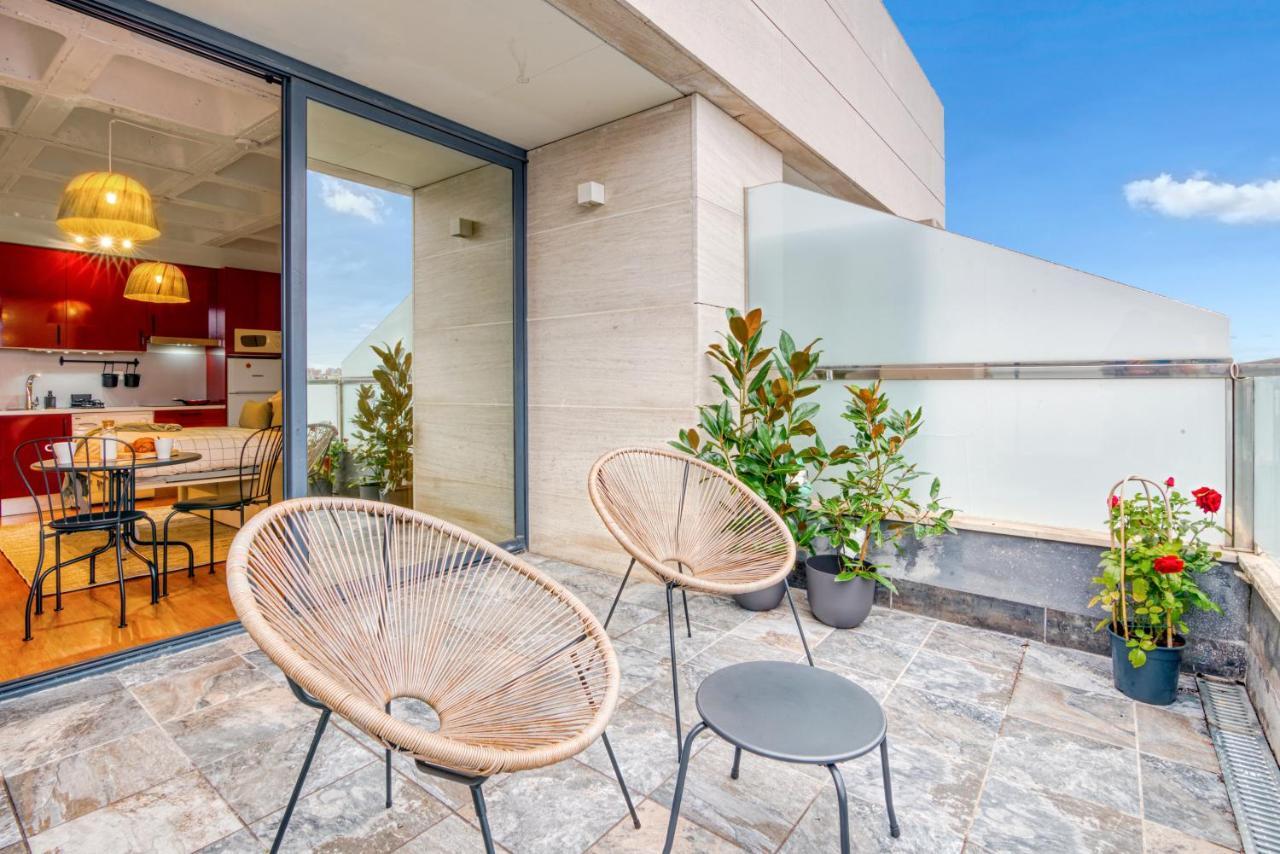 Cozy Penthouse, 20 Min To Downtown, Alcala Norte Madrid Exteriér fotografie