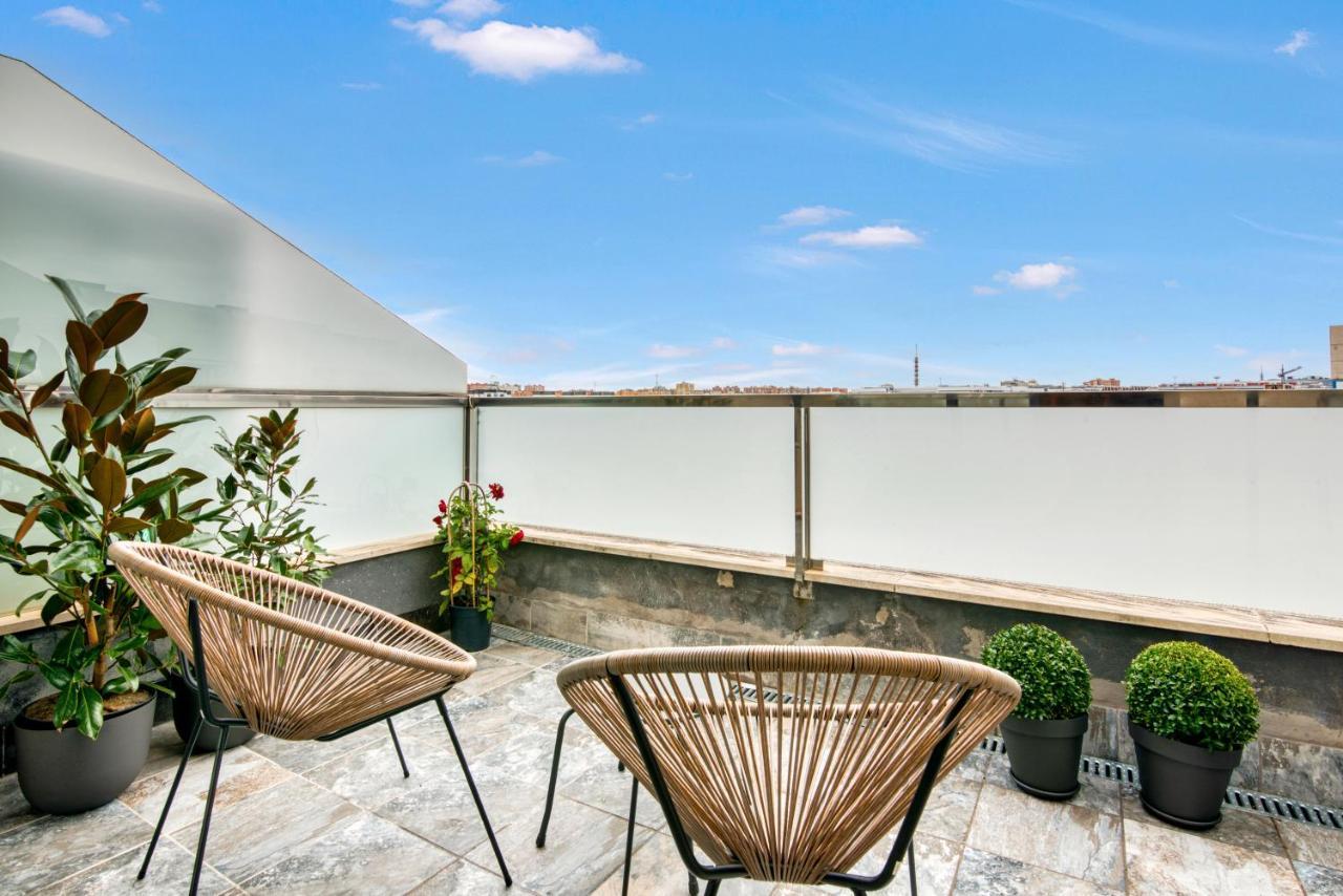 Cozy Penthouse, 20 Min To Downtown, Alcala Norte Madrid Exteriér fotografie